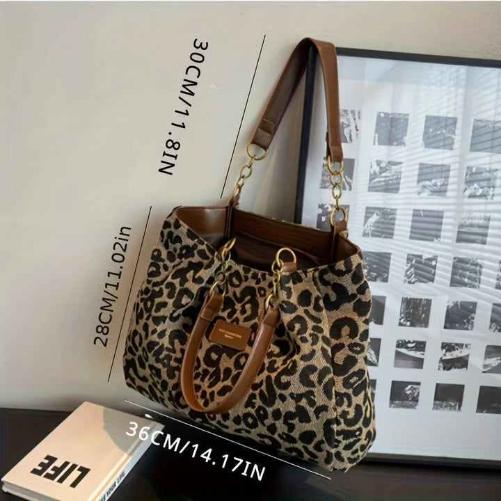 Leopard™  Klassisk Mulepose i Kraftigt Canvas