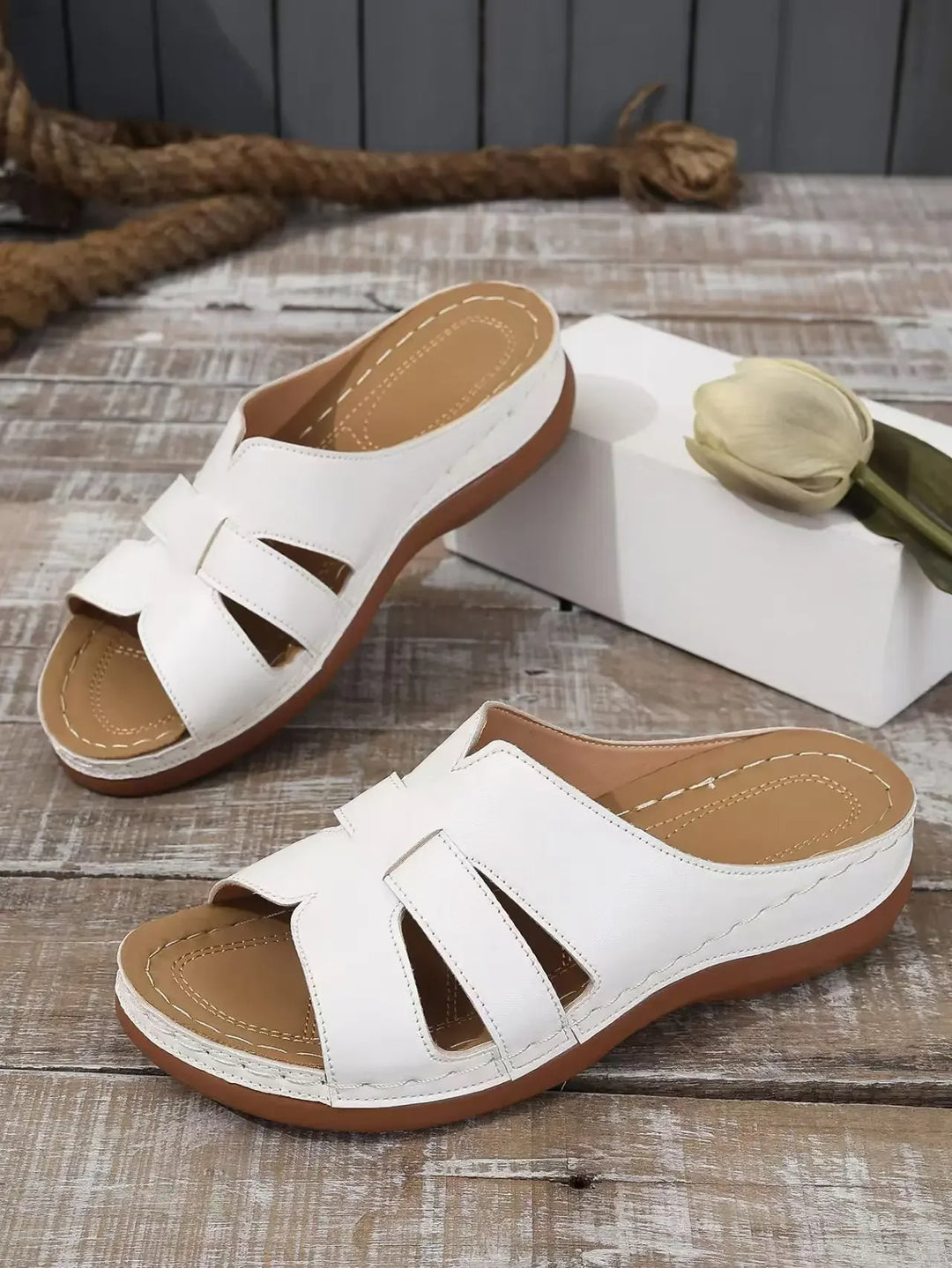 Karen™ Sandaler med Ortopædisk Komfort – Åben Tå