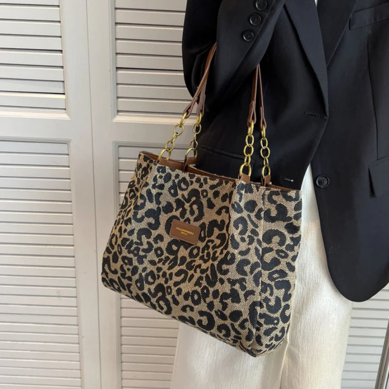 Leopard™  Klassisk Mulepose i Kraftigt Canvas