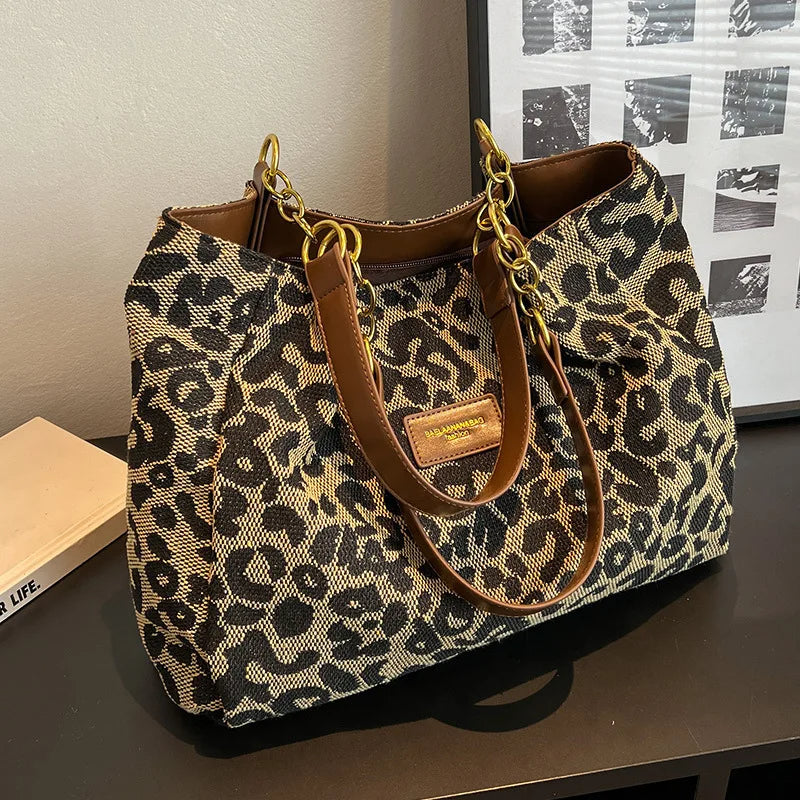 Leopard™  Klassisk Mulepose i Kraftigt Canvas