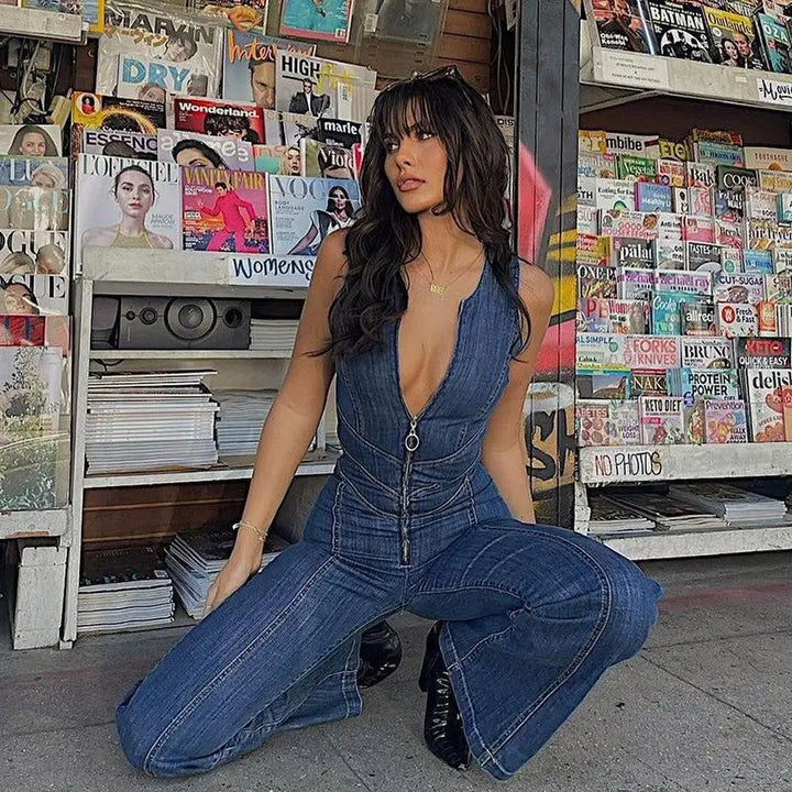 Roxanne™ Denim Jumpsuit
