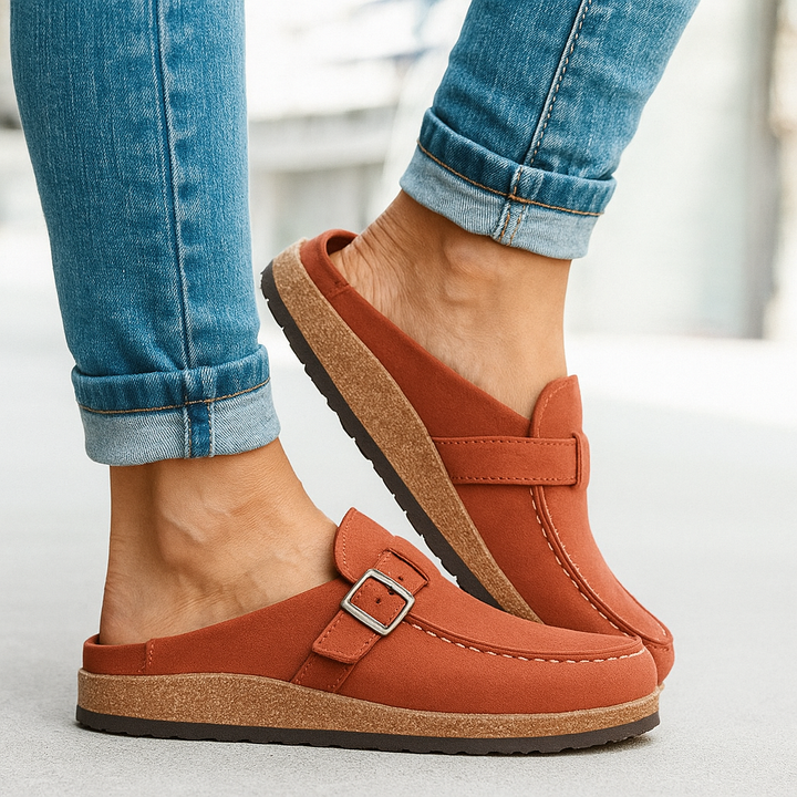 Isabelle™ Elegant Ortopædisk Slip-on Mule