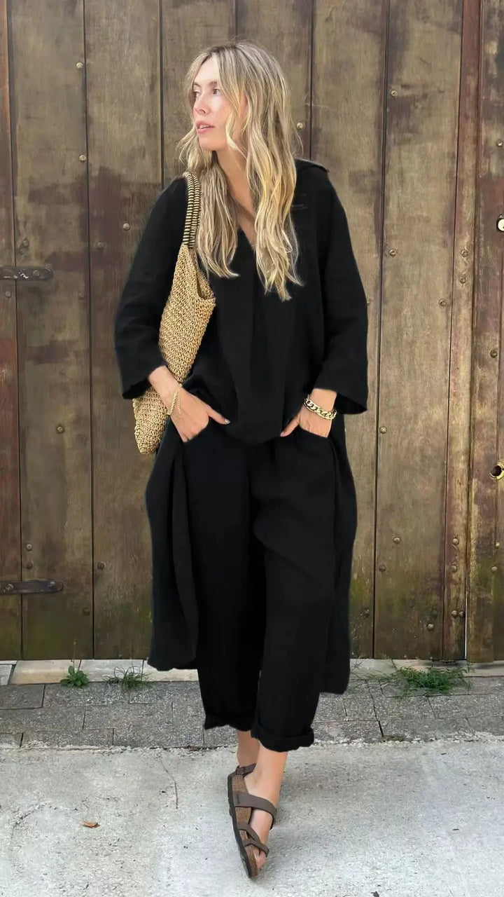 Alvina™ Sofistikeret og Elegant Sæt med To Dele