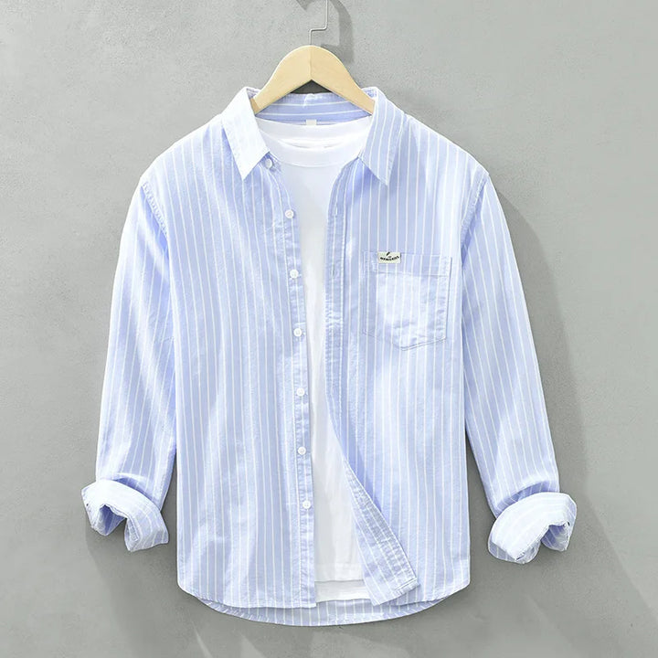 Flick™ Herre T-shirt med Stribet Design