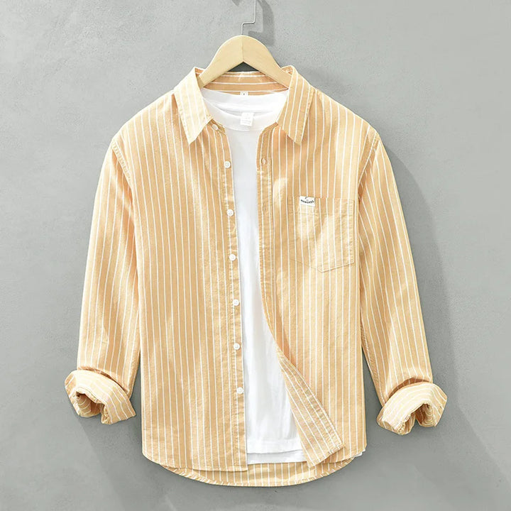 Flick™ Herre T-shirt med Stribet Design